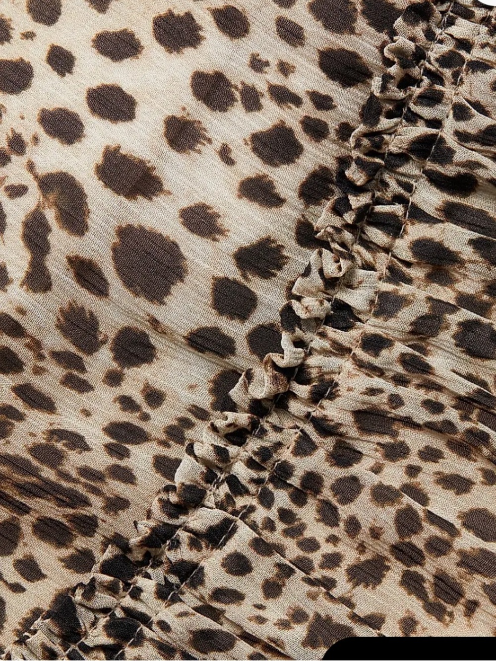 NWT Paige Laramie Leopard Silk Dress - Picture 3 of 14